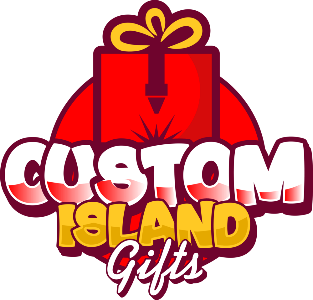 Custom Island Gifts Logo PNG Vector