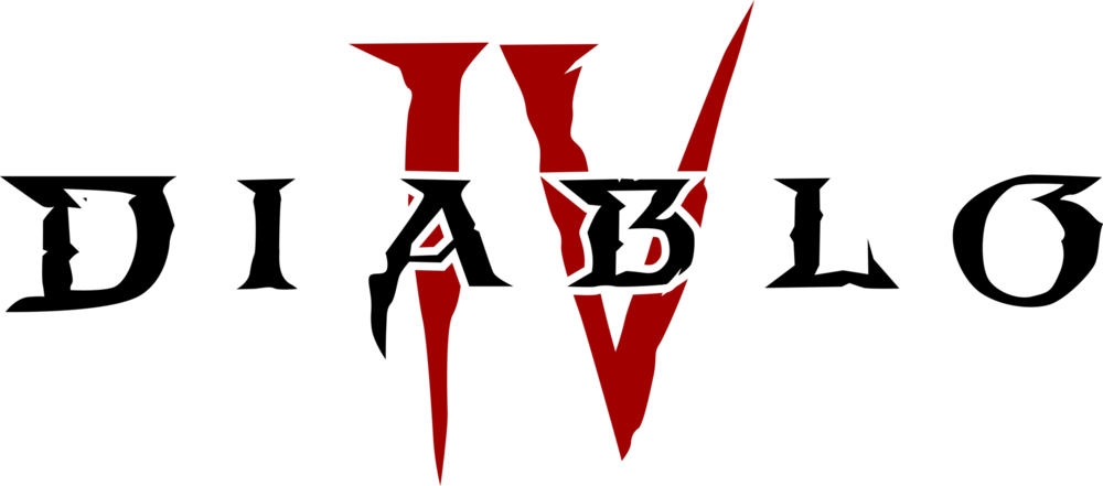 Diablo 4 Logo PNG Vector