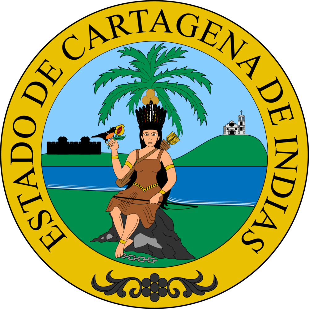 ESCUDO DE LA ALCALDIA DE CARTAGENA DE INDIAS Logo PNG Vector