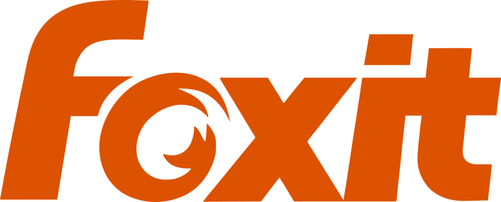 Foxit Logo PNG Vector