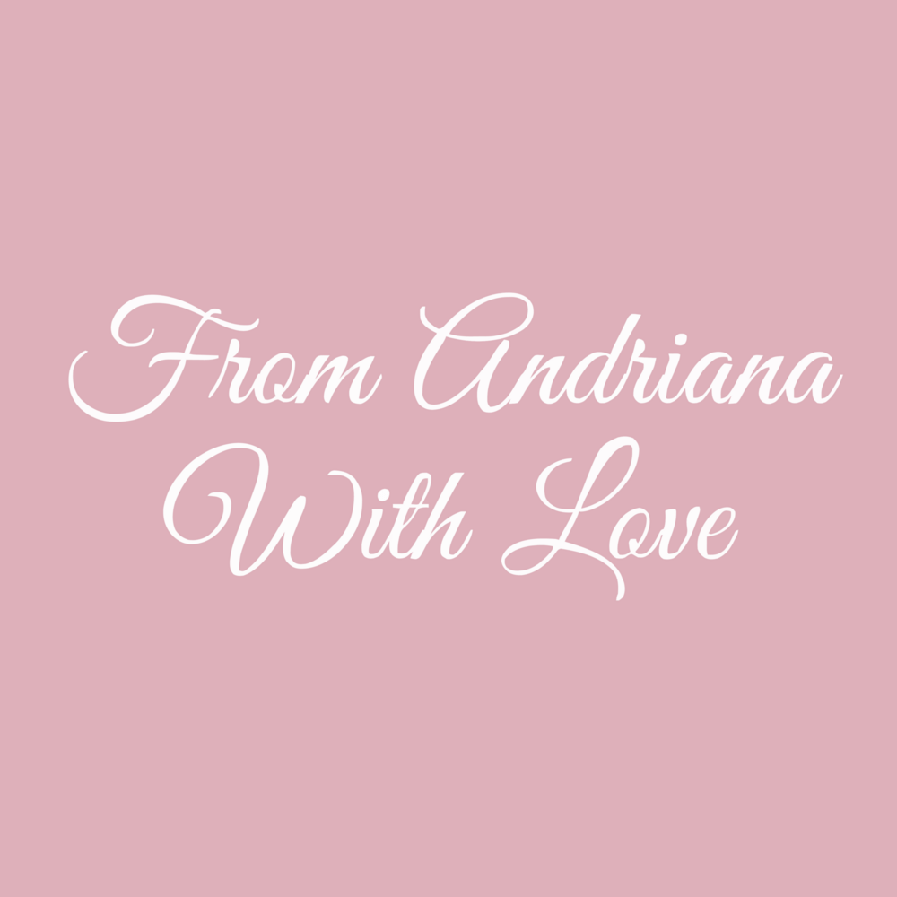 From Andriana With Love Logo PNG Vector