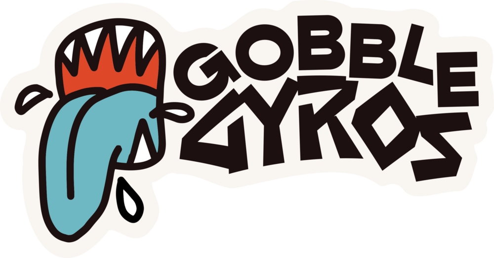 Gobble Gyros Logo PNG Vector