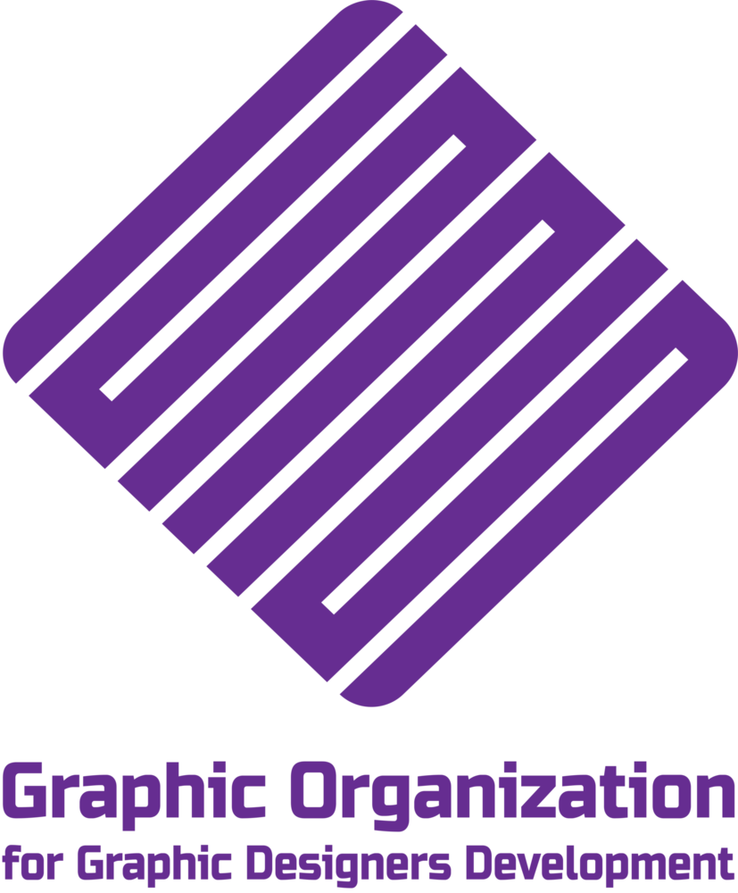 Graphic Organization Brand Engilsh Logo PNG Vector