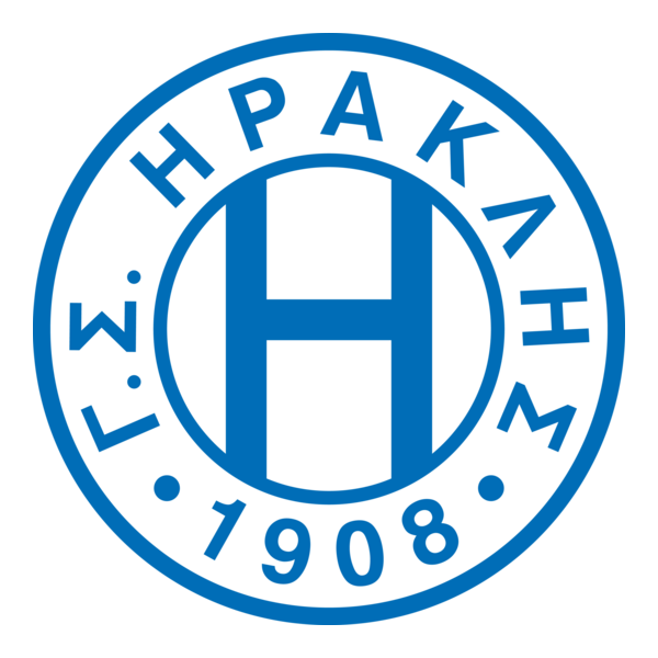 Gymnastikos Syllogos Iraklis Thessaloniki Logo PNG Vector