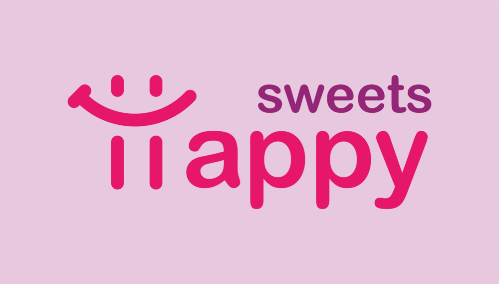 Happy Sweet Logo PNG Vector