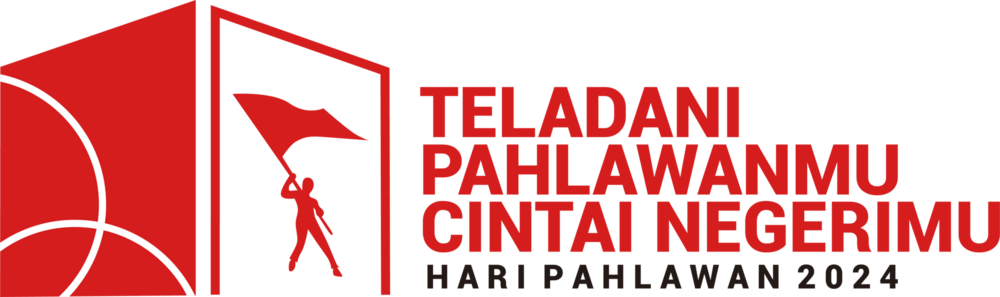 Hari Pahlawan 2024 Logo PNG Vector