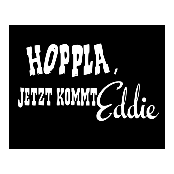 Hoppla Jetzt Kommt Eddie Logo PNG Vector