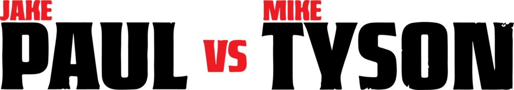 Jake Paul VS Mike Tyson Logo PNG Vector