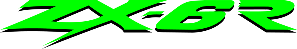 Kawasaki Ninja ZX-6R Logo PNG Vector