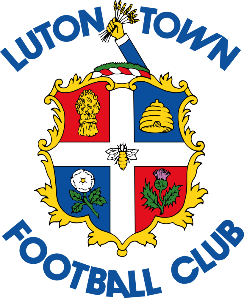 Luton Town Badge - 1987-1994 Logo PNG Vector