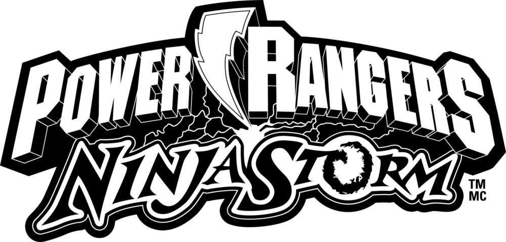 Mighty Morphin Power Rangers - Ninja Storm Logo PNG Vector