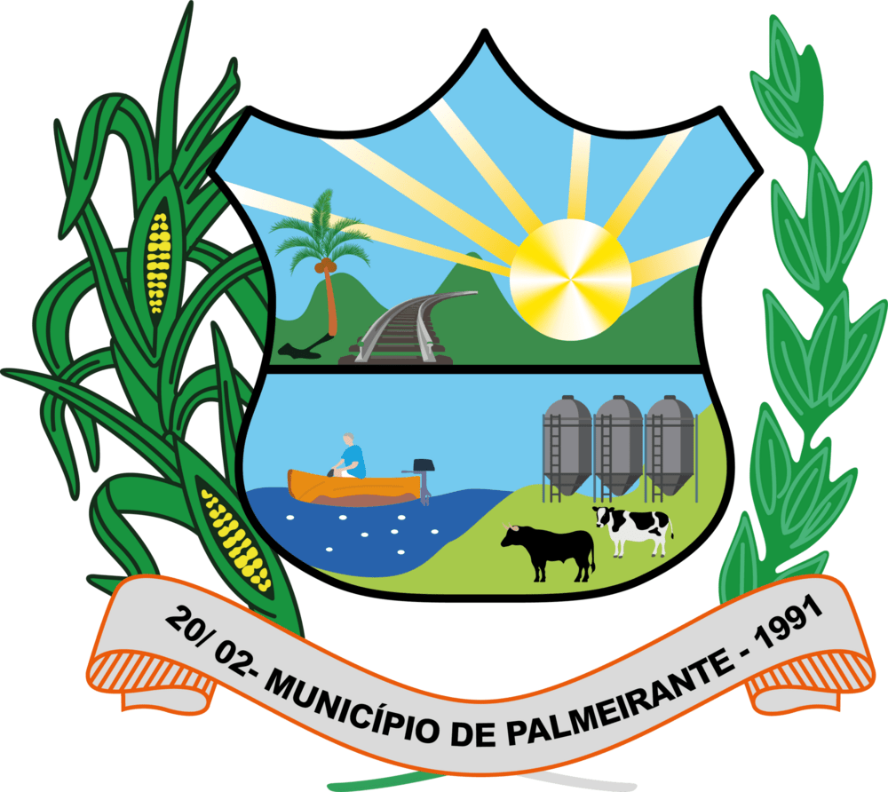 Município de Palmeirante Logo PNG Vector