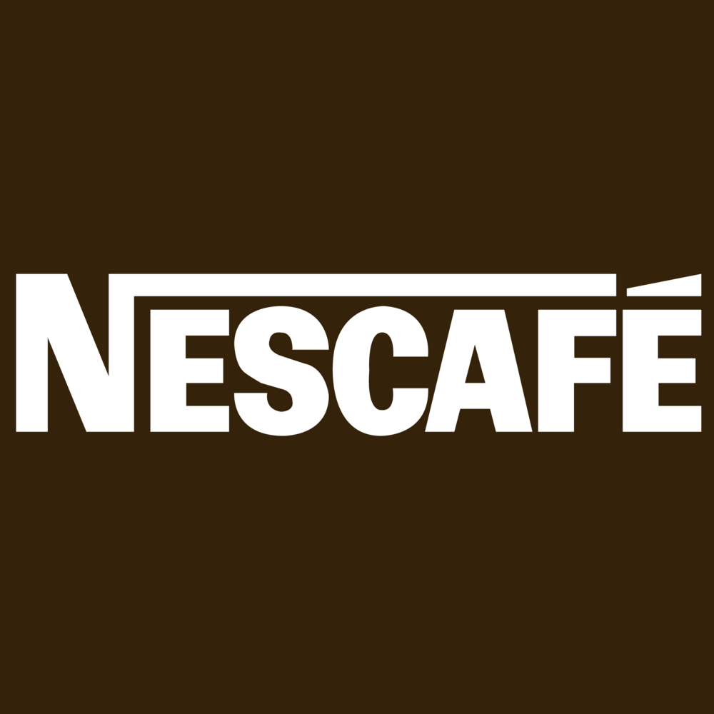 Nescafe old 1968 brown background Logo PNG Vector