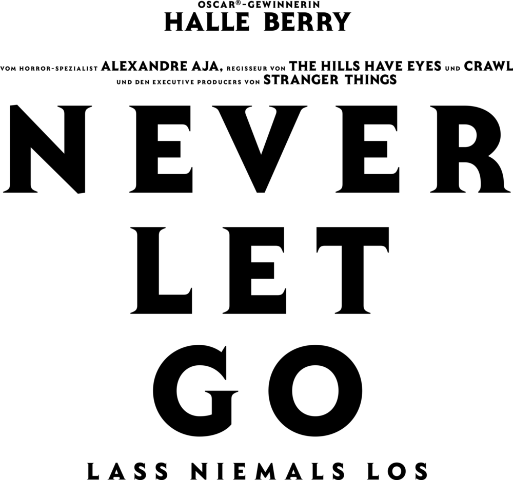 Never Let Go - Lass niemals los Logo PNG Vector