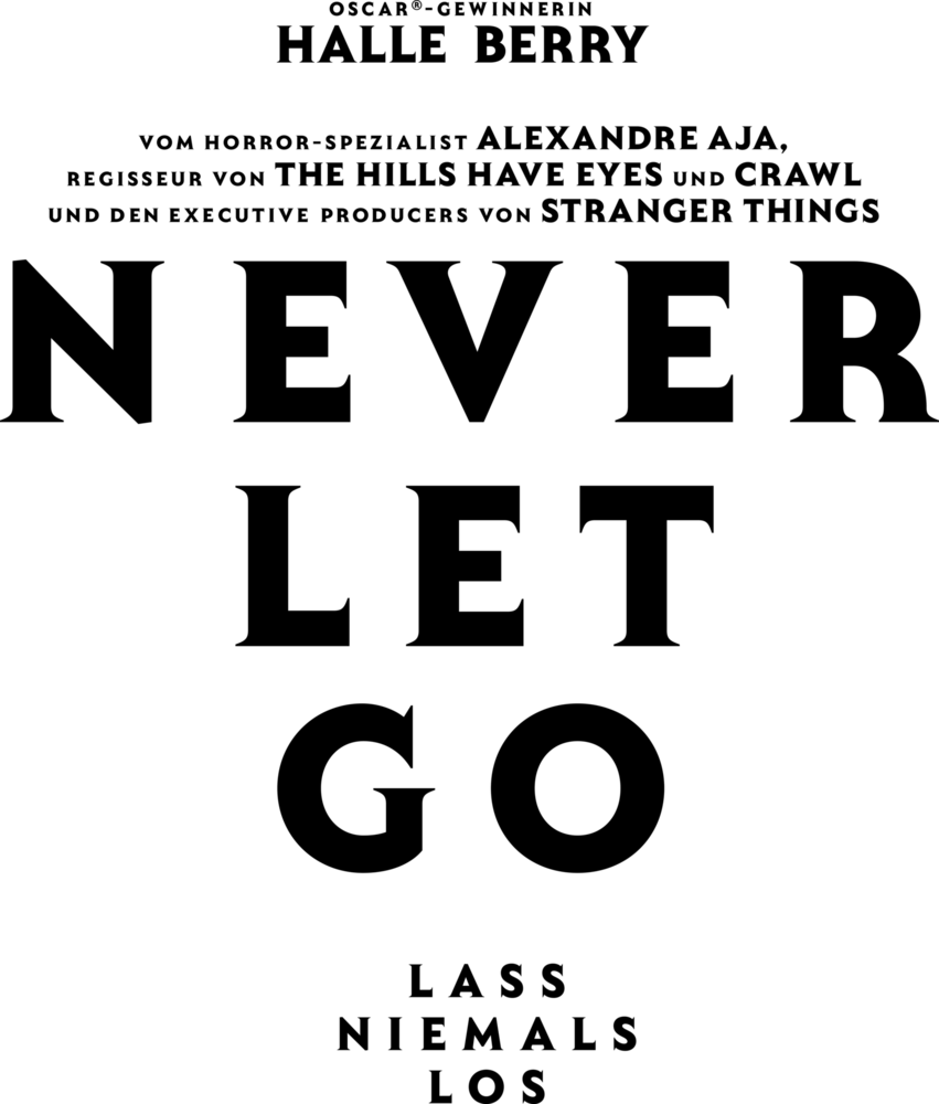 Never Let Go - Lass niemals los Logo PNG Vector