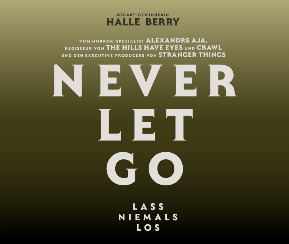 Never Let Go - Lass niemals los Logo PNG Vector