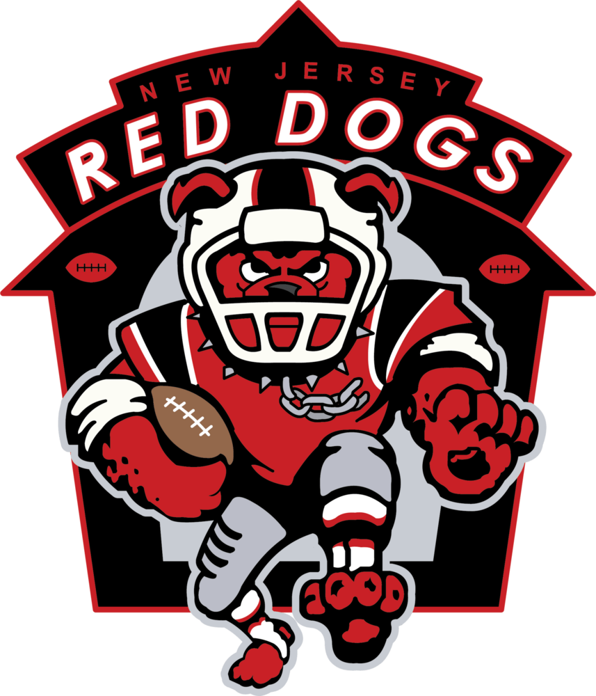 New Jersey Red Dogs Logo PNG Vector