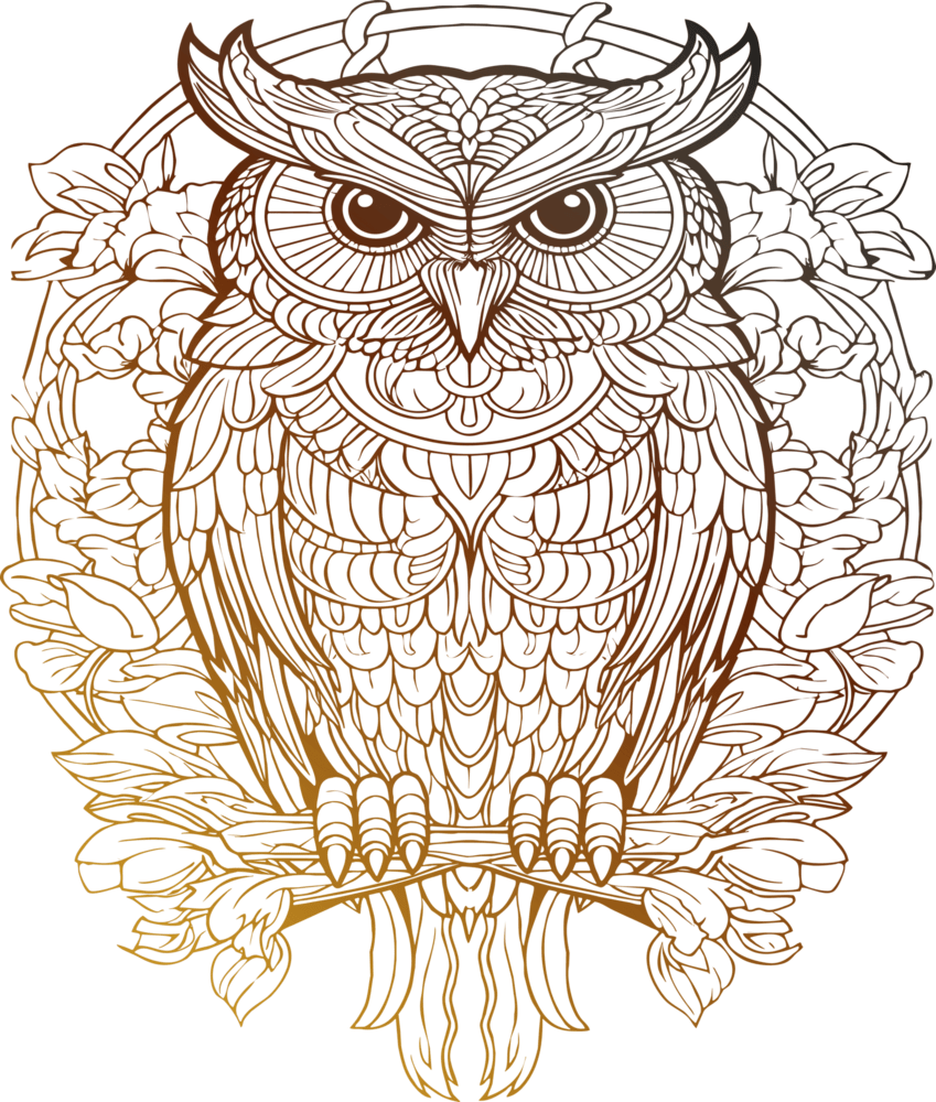 owl Logo PNG Vector