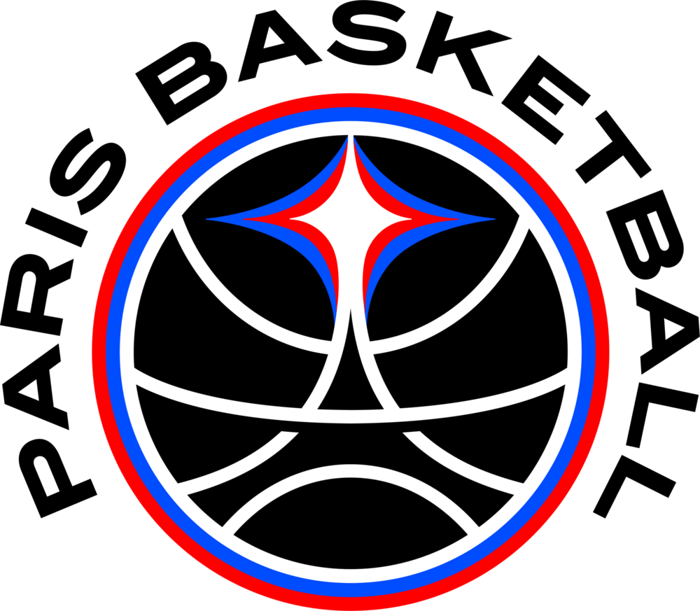 Paris Basketball Logo PNG Vector