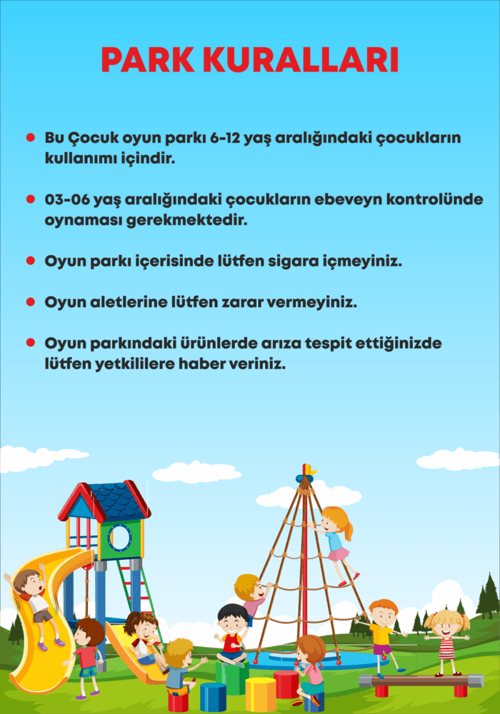 Park Kuralları Logo PNG Vector