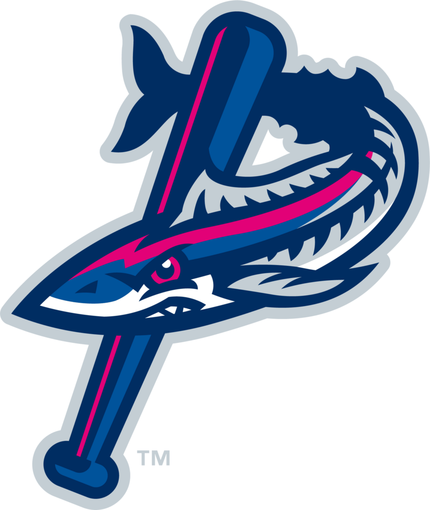 Pensacola Blue Wahoos Logo PNG Vector