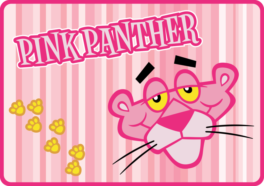 Pink Panther Logo PNG Vector