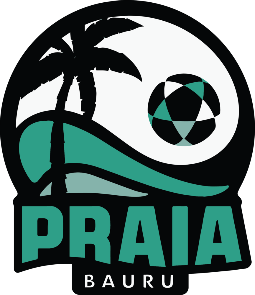 Praia Bauru Beach Tennis Logo PNG Vector