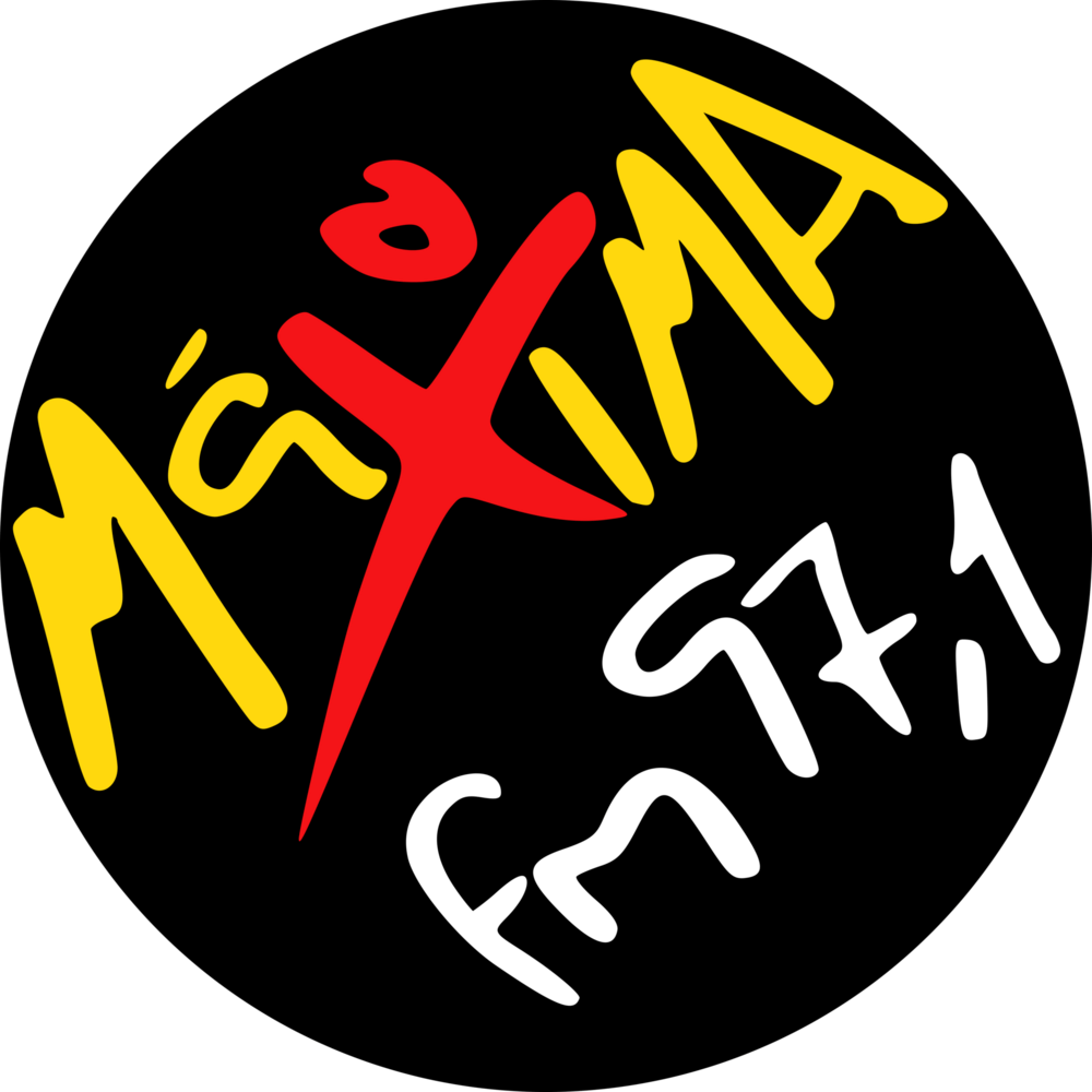 Rádio Máxima FM 97.1 - Bom Despacho, MG Logo PNG Vector