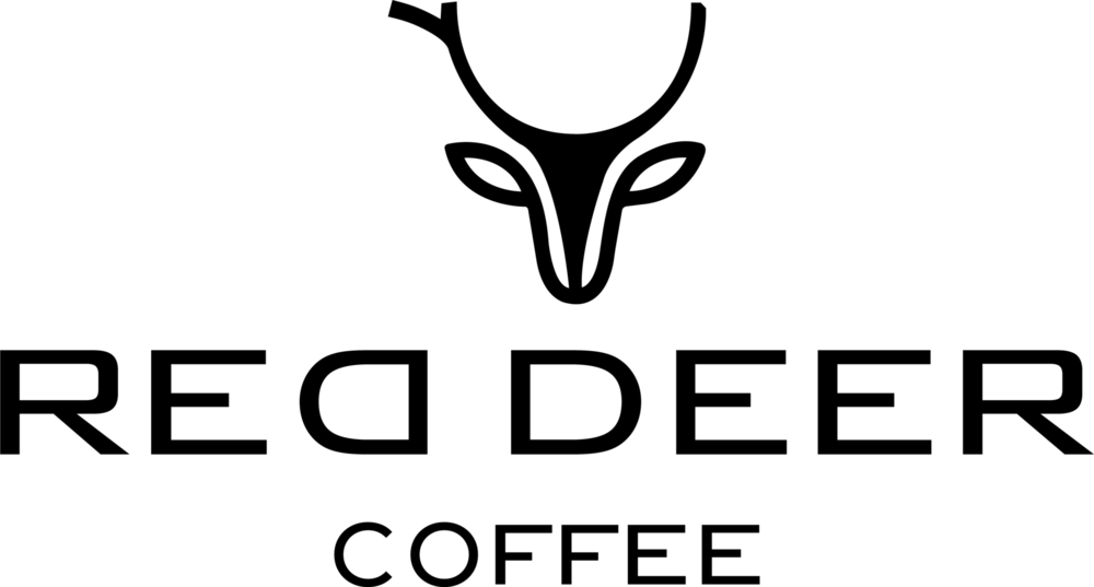 Red Deer Coffee Logo PNG Vector