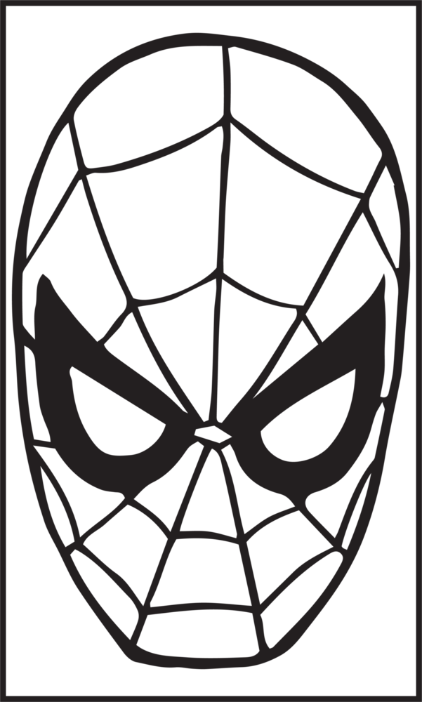 spiderman icon corner box Logo PNG Vector