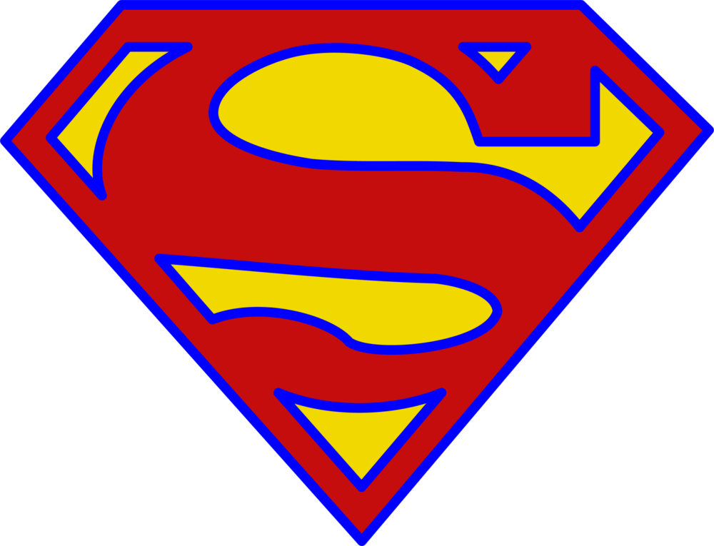 Superman Logo PNG Vector