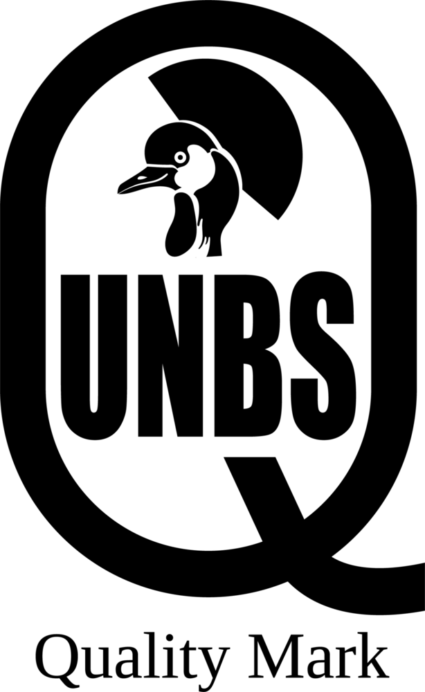 Uganda Standard Quality Mark UNBS Black/white Logo PNG Vector