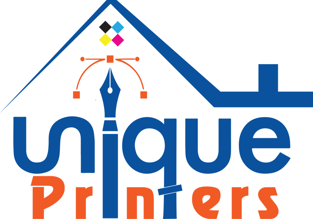 Unique Printers Logo PNG Vector