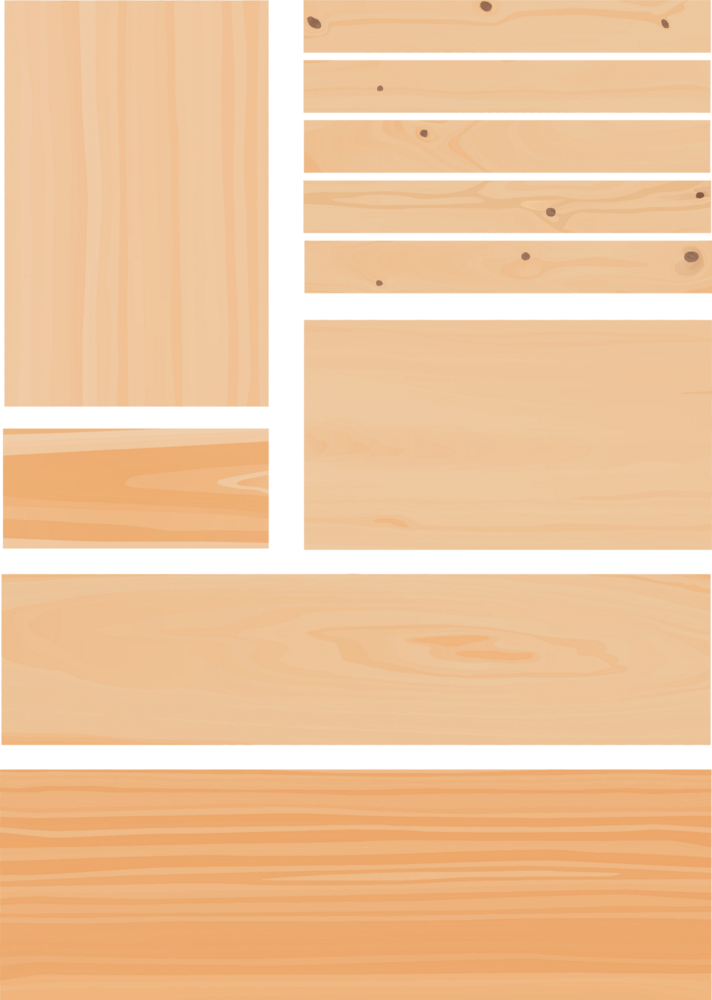 Wood Grain Logo PNG Vector