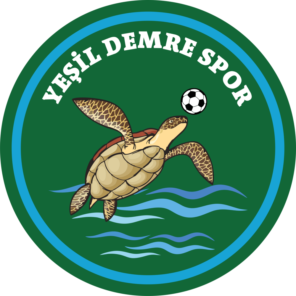 Yeşil Demre Spor Logo PNG Vector