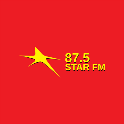 87.5 Star Fm Uganda Logo PNG Vector