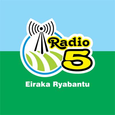 99.7 fm Radio 5 Uganda Logo PNG Vector