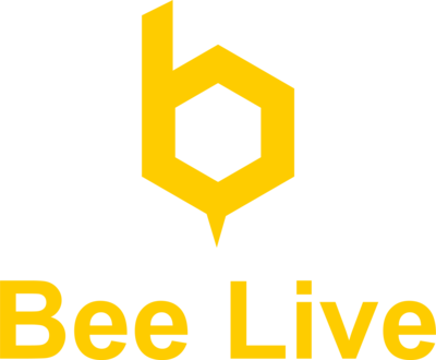 Bee Live Logo PNG Vector