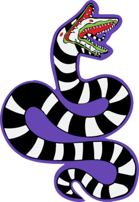 Beetlejuice - Sandworm Logo PNG Vector