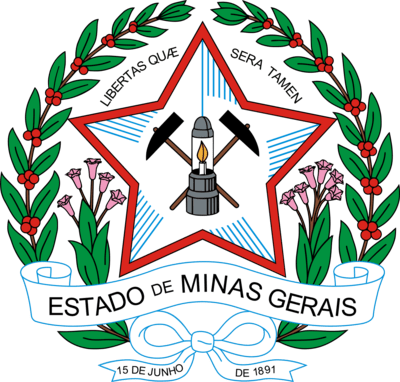 Brasão do estado de Minas Gerais - Brasil Logo PNG Vector