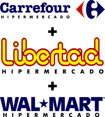 Carrefour Libertad Walmart Cordoba Logo PNG Vector