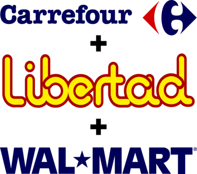 Carrefour Libertad Walmart Cordoba Logo PNG Vector