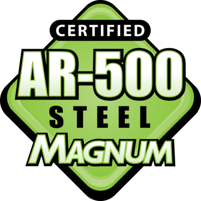 CERTIFIED AR-500 STEEL MAGNUM Logo PNG Vector