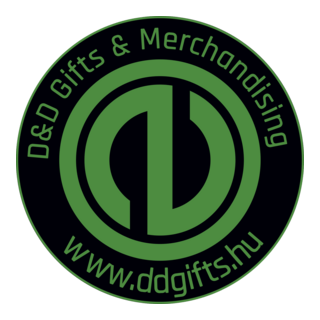D&D Gifts & Merchandising Logo PNG Vector