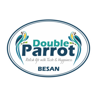Double Parrot Besan Logo PNG Vector