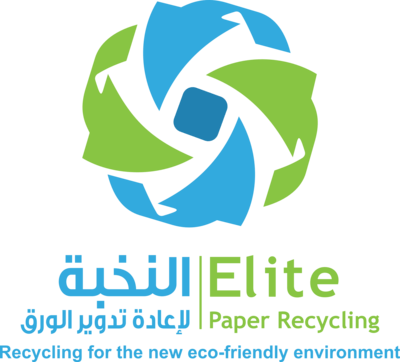 Elite Paper Recycling Logo PNG Vector