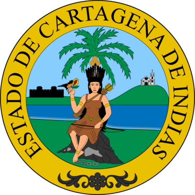 ESCUDO DE LA ALCALDIA DE CARTAGENA DE INDIAS Logo PNG Vector