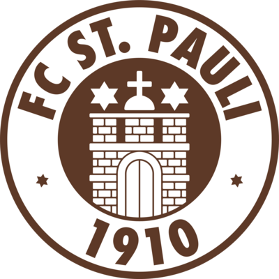 FC Sankt-Pauli Hamburg late 1980's - early 1990's Logo PNG Vector