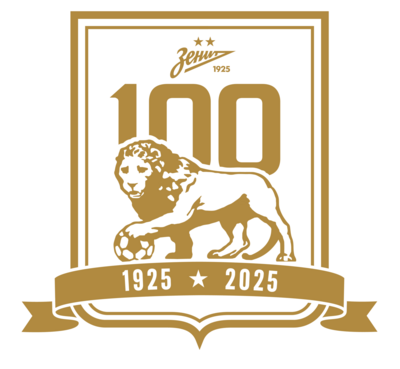 FC Zenit 100th Anniversary Logo PNG Vector