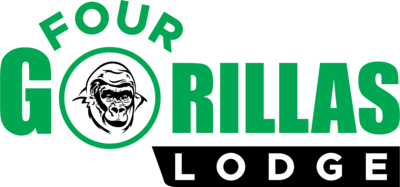 Four Gorillas Lodge Bwindi Logo PNG Vector